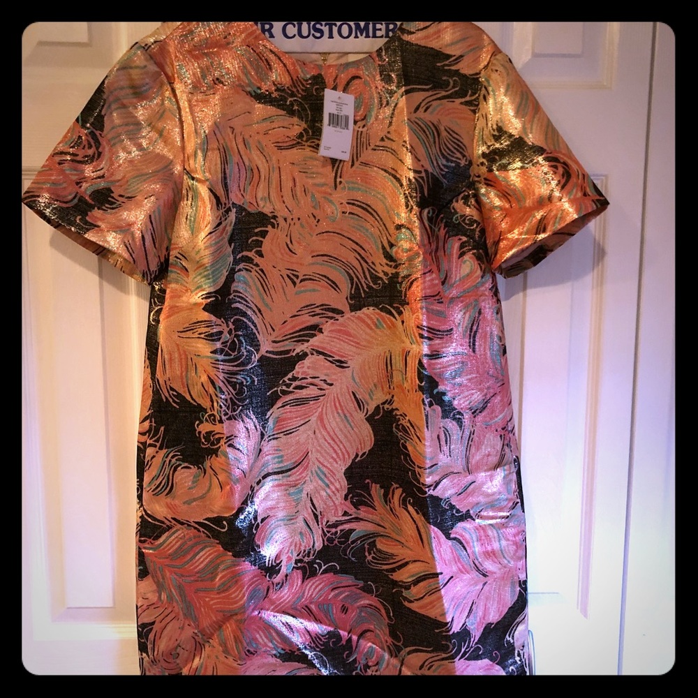 NWT kate spade regal plumes dress